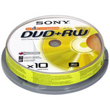 Sony 4x DVD+RW Media