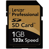 Lexar Media 1GB Professional 133X Secure Digital Card