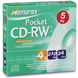 Memorex 4x CD-RW Media