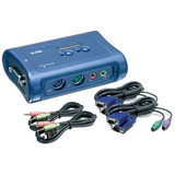 TRENDnet 2-Port PS/2 Audio KVM Switch TRENDnet 2-Port PS/2 Audio KVM Switch