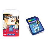 Transcend 512MB Secure Digital Card - 80x