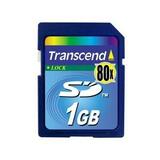 Transcend 1GB Secure Digital Card -80x
