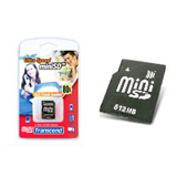 Transcend 512MB miniSD Memory Card - 80x