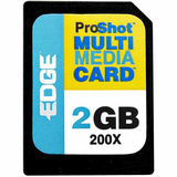 EDGE Tech 2GB ProShot MultiMedia Card - 200x