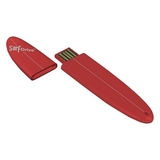 ACP-EP 2GB SurfDrive Rubberized Red USB 2.0 Flash Drive