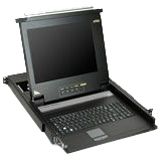 Aten MasterView CL1758L 8-port Rackmount LCD Console