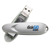 EDGE Tech 1GB DiskGO! Secure USB 2.0 Flash Drive