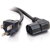Cables To Go 14ft Universal Right Angle Power Cord - Black