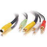 Cables To Go Value Series S-Video/Audio to RCA Adapter Cable