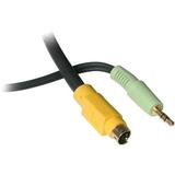 Cables To Go Value Series S-Video/Audio to RCA Adapter Cable