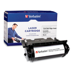 Verbatim High Yield Black Toner Cartridge For Lexmark Optra T630, T632 and  T634 Printer