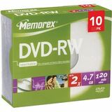 Memorex 2x DVD-RW Media