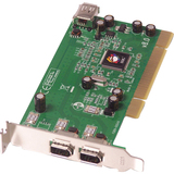 Siig 3 Port Low Profile 1394 FireWire Adapter