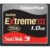 SanDisk 1GB Extreme III CompactFlash Card SanDisk 1GB Extreme III CompactFlash Card