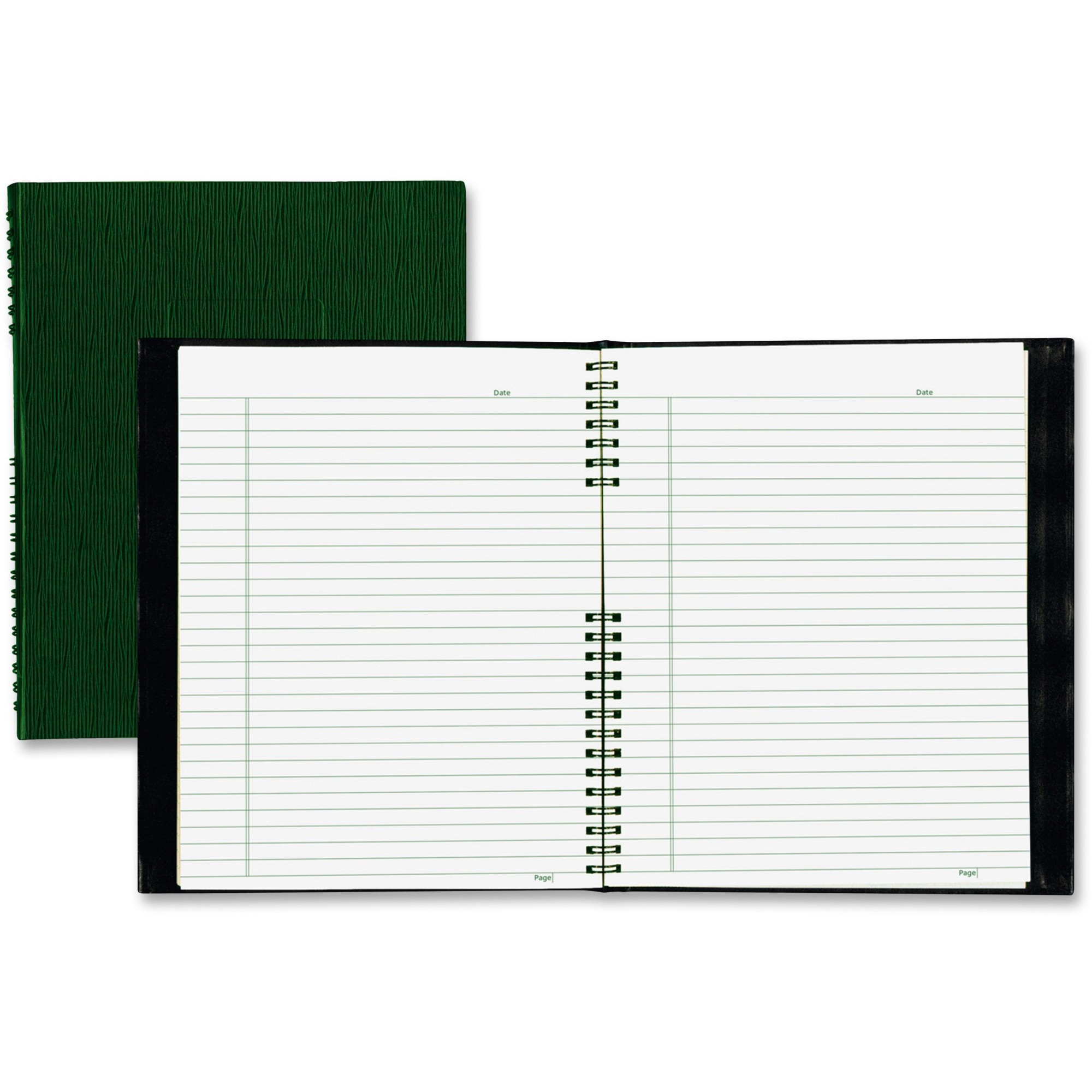 Blueline Ecologix Twin Wire NotePro Notebook, 200 Sheet