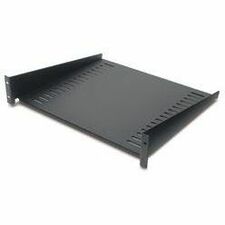 APC AR8105BLK 2U Fixed Rack Shelf (50lbs) - Black