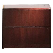 HON 92762-NN 2-Drawer Lateral File, 36'' x 20'' x 29-7/8'', Mahogany, HON92762NN, HON 92762-NN