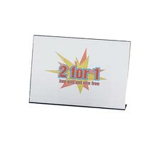 Deflect-o Clear Stand-Up Sign Holder