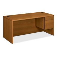 HON 10700 Series Single Pedestal Desk