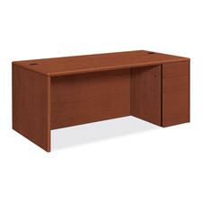 HON 10700 Series Right Pedestal Desk