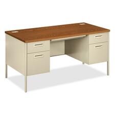 HON Metro Classic Series 30x60 Double Ped Desk