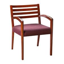 HON Cambia 2165 Wood Back Square Arm Guest Chair