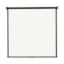 HON MSB60 Hanging Projection Screen, 60'' x 60'', White Screen, HONMSB60, HON MSB60