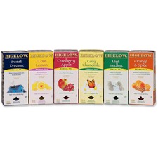 Herbal Teas, 168/PK, Assorted Flavors