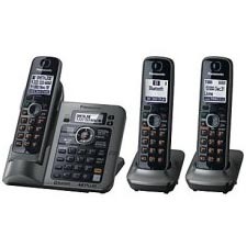 Panasonic Dect 6.0+ Link To Cell, Pstn, Itad,3hs - Kx-tg7643m