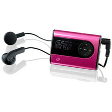 Gpx 2gb Pink Wma/mp3 Playr Mw240p