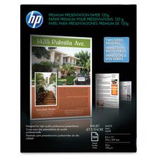 Hewlett Packard Q5449A Prsntn Inkjet Paper, 32 lb, 8-1/2x11'', 150/BX, 92GE/102 ISO, WE, HEWQ5449A, HEW Q5449A