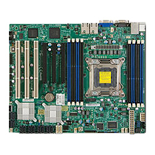 Supermicro X9SRE-F Server Motherboard - Intel C602 Chipset - Socket R LGA-2011 - Retail Pack - ATX - 1 x Processor Support - 256 GB DDR3 SDRAM Maximum RAM - Serial ATA/600, Serial ATA/300 RAID Supported Controller - 3 x PCIe x16 Slot