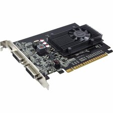 EVGA (02G-P3-2617-KR) NVIDIA GeForce GT 610 2GB DDR3 | 810 MHz Clock, 1000 MHz Memory | PCI Express 2.0, DVI, Mini HDMI