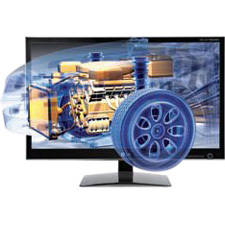 LG D2343PB-BN 23" 3D LED LCD Monitor - 16:9 - 5 ms - Adjustable Display Angle - 1920 x 1080 - 250 Nit - 5,000,000:1 - DVI - HDMI - VGA - Black - TCO Displays 5.0, EPEAT Gold, RoHS, Energy Star