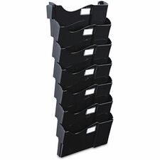 FILE,WALL FILE, 7-PK,BK