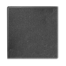 Vinyl-Backed Mat, W/4-Sided Edging, 4'x6', Gray