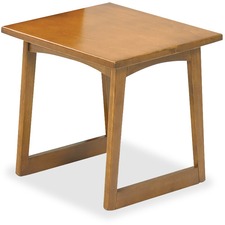 SAF7960MO - End Table, 21"x21"x20", Medium Oak