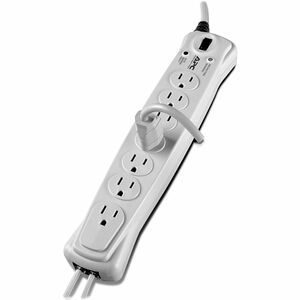 APC Basic Surge 7 Outlet W/Tel 10 Ft Cord 120V