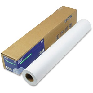 Doubleweight Matte Paper, 24" x 82 ft, White  MPN:S041385