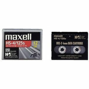 Maxell HS-4/125s DAT DDS-3 Data Cartridge