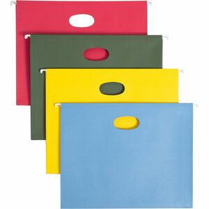 Smead Flex-I-Vision Colored Hanging Pocket