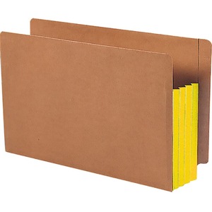 Smead Tuff Pocket End Tab File Pocket with Colored Gussets