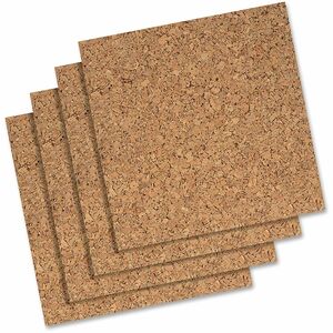 Quartet Cork Tile or Roll Bulletin Board