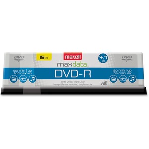 DVD-R Discs, 4.7GB, 16x, Spindle, Gold, 15/Pack  MPN:638006