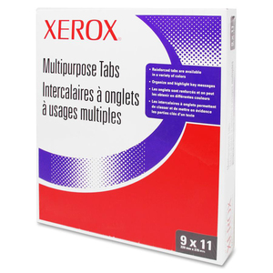 Xerox Docutech Single Reverse Collated Copier Tabs