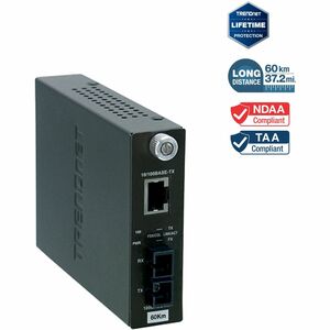 TRENDnet TFC-110 100Base-TX to 100Base-FX Single Mode Fiber Conv