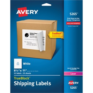 Avery Easy Peel Address Label With Smooth Feed Sheets