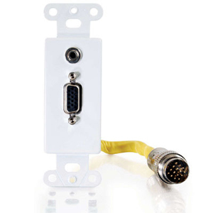 Cables To Go RapidRun Break-Away Audio/Video Insert