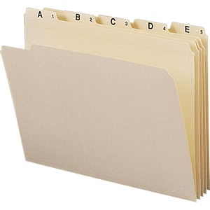 Smead A-Z Recycled Top Tab File Folder Set