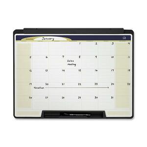 Quartet Cubicle Motion Dry Erase Calendar